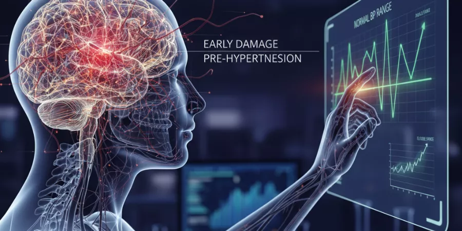 hypertension brain damage early detection