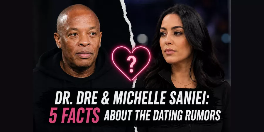 Dr. Dre and Michelle Saniei