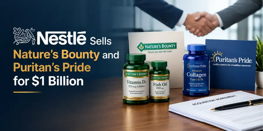 Nestlé sells Nature’s Bounty Nestlé sells Nature’s Bounty