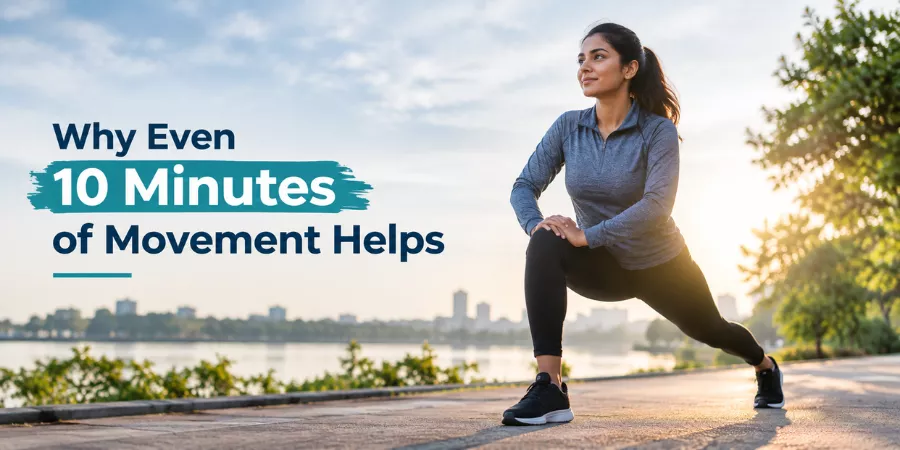 10 minutes of exercise 10 minutes of exercise